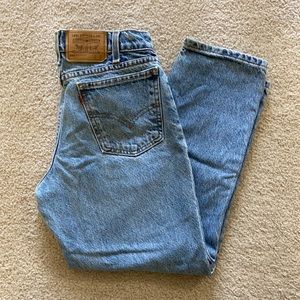 Vintage levi’s orange tab 550 relaxed fit husky jeans